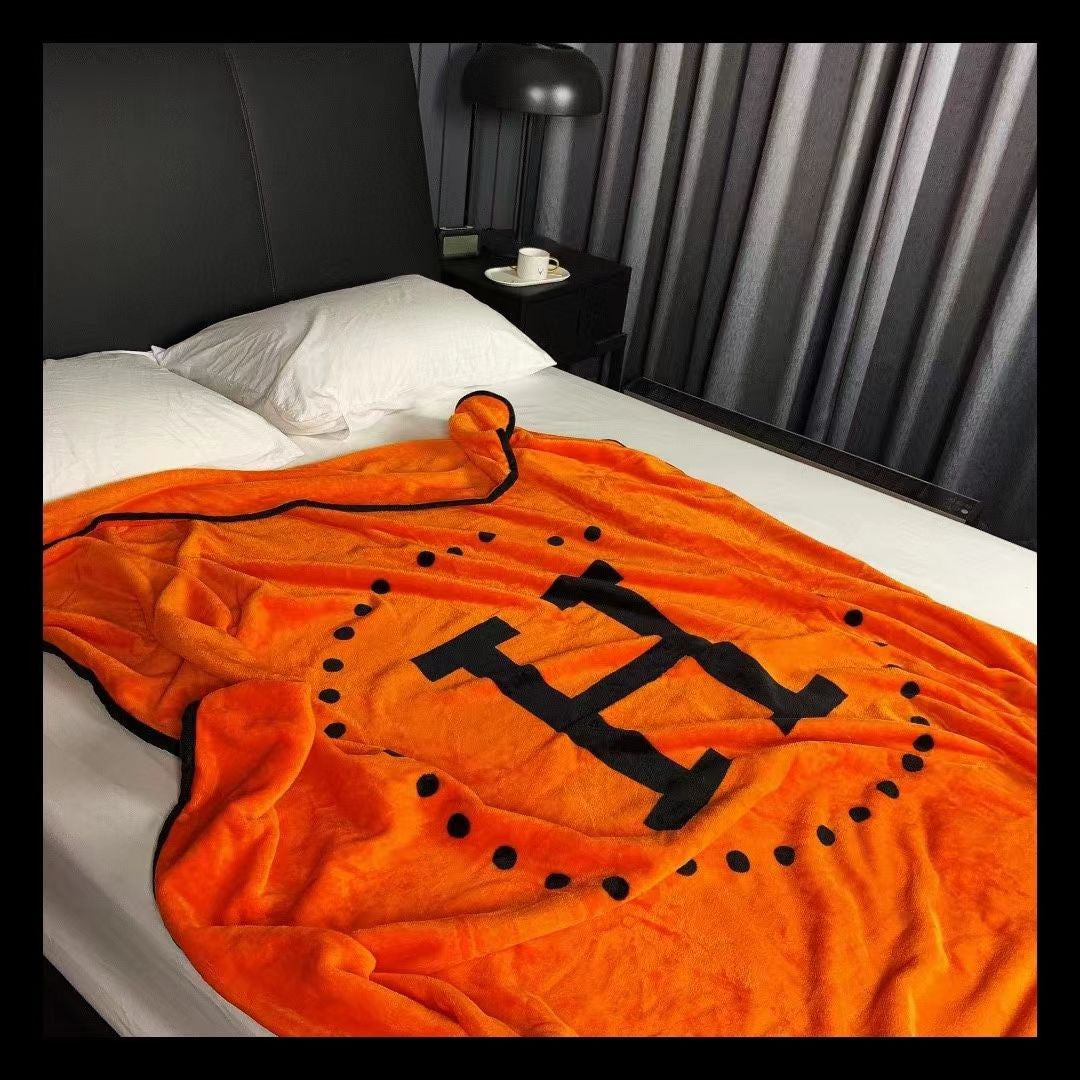 HERMES Office & Sofa Nap Throw Blanket Item NO.:HF-HP003