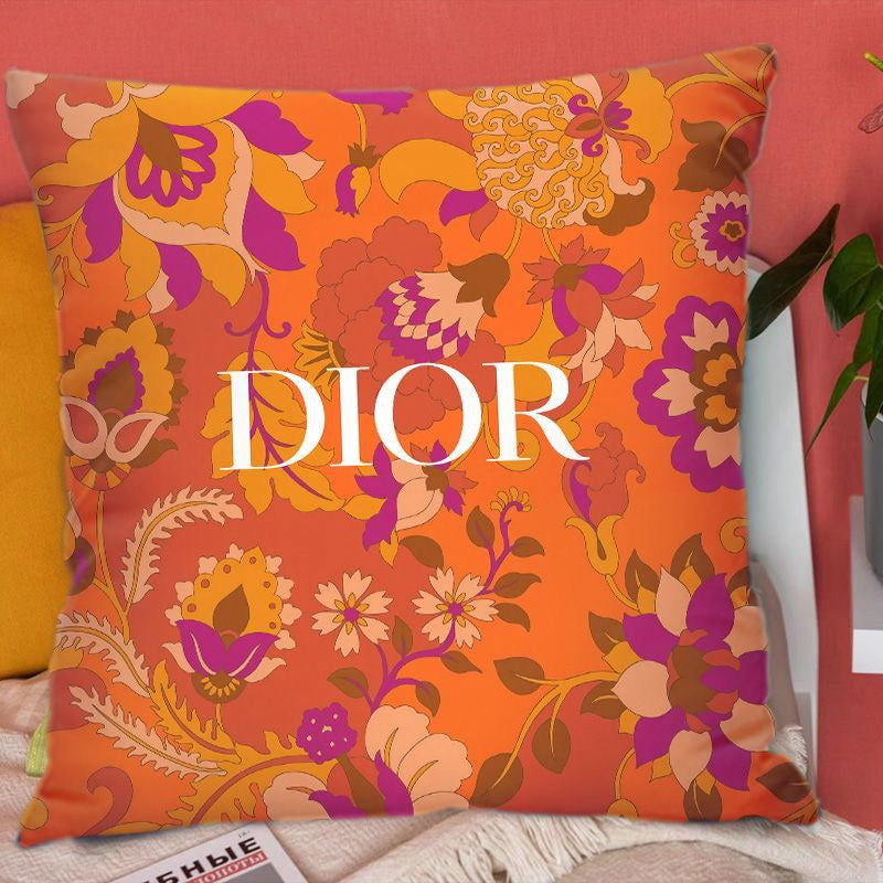 Square Double-Sided Pattern Decorative Pillow Cover Item NO.:HF-HP004