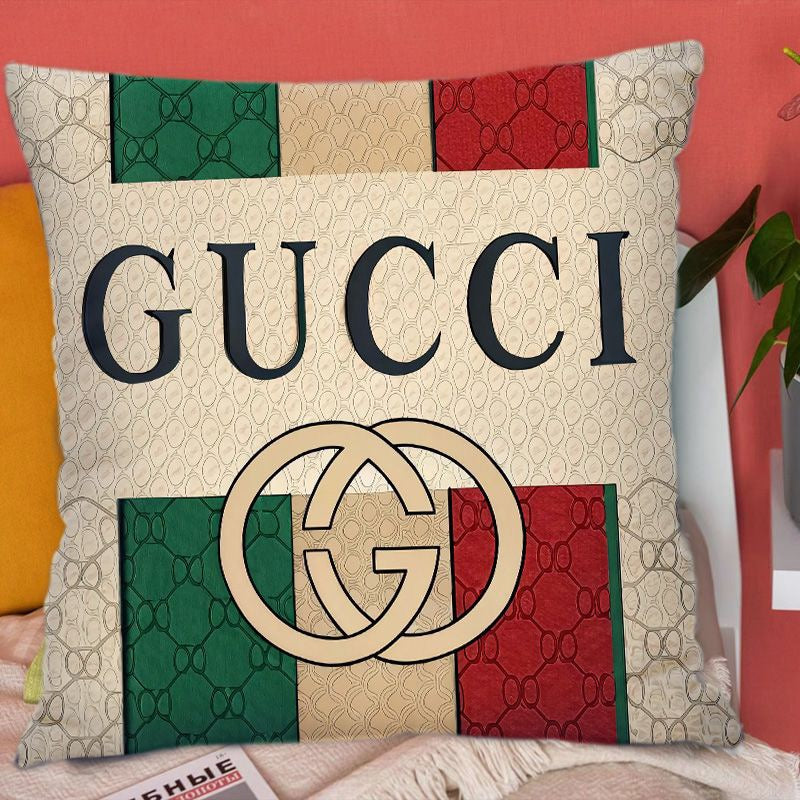 Square Double-Sided Pattern Decorative Pillow Cover Item NO.:HF-HP004