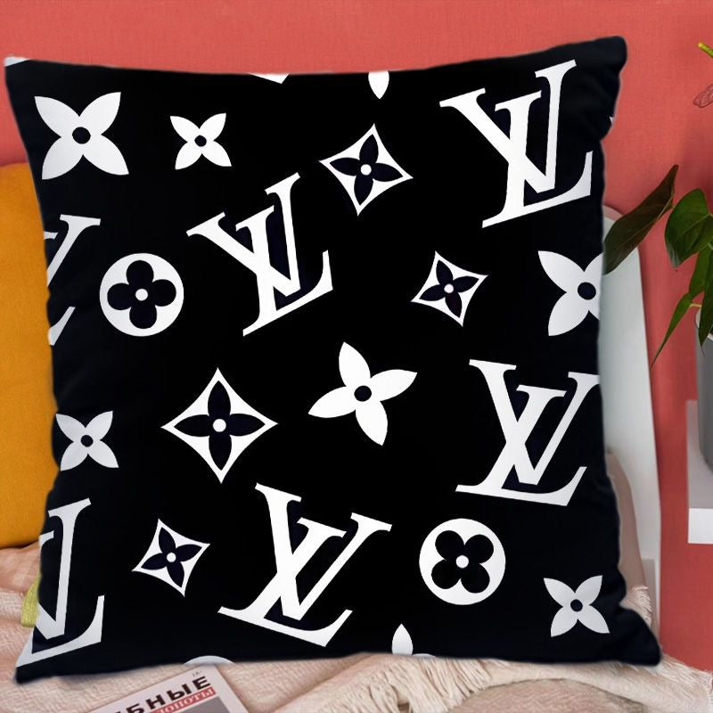 Square Double-Sided Pattern Decorative Pillow Cover Item NO.:HF-HP004