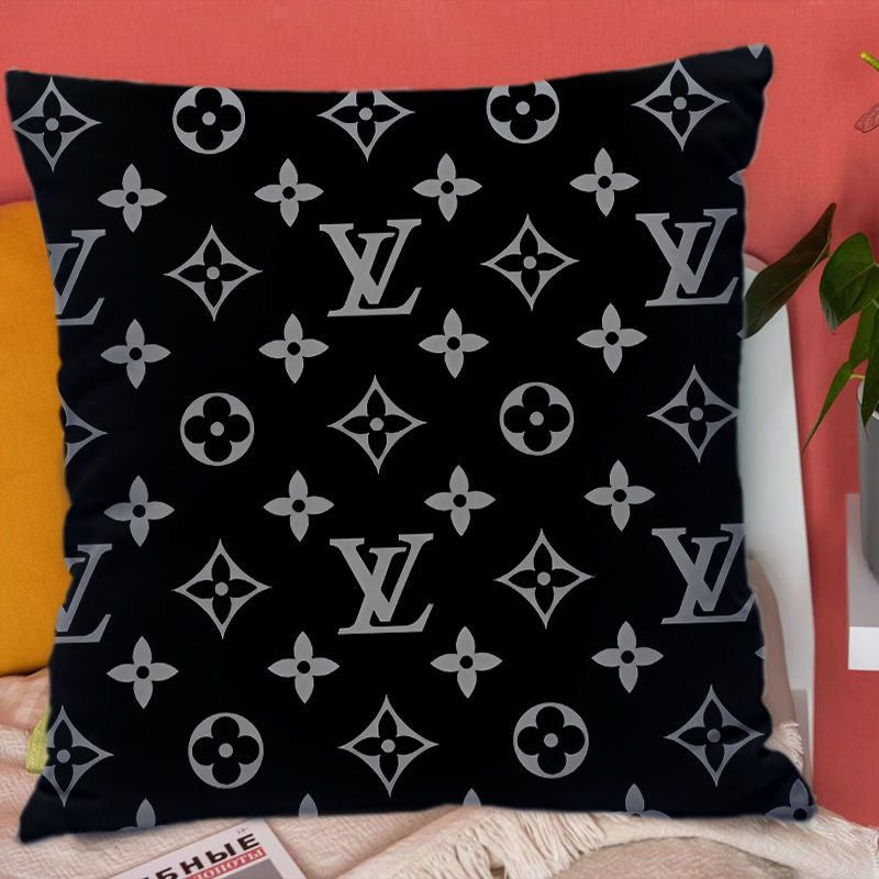 Square Double-Sided Pattern Decorative Pillow Cover Item NO.:HF-HP004