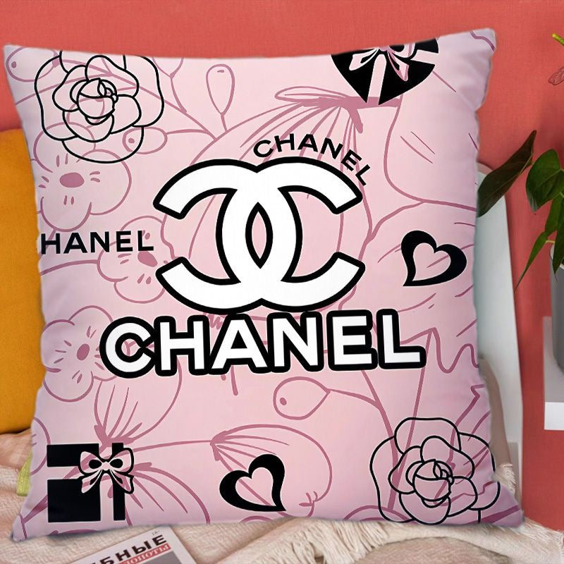 Square Double-Sided Pattern Decorative Pillow Cover Item NO.:HF-HP004