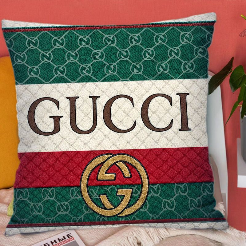 Square Double-Sided Pattern Decorative Pillow Cover Item NO.:HF-HP004