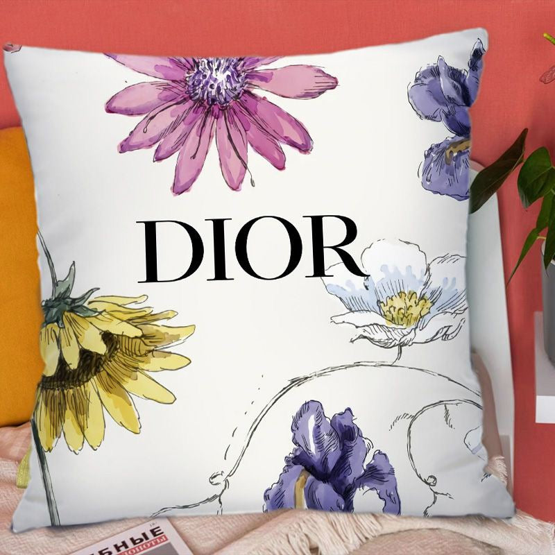 Square Double-Sided Pattern Decorative Pillow Cover Item NO.:HF-HP004