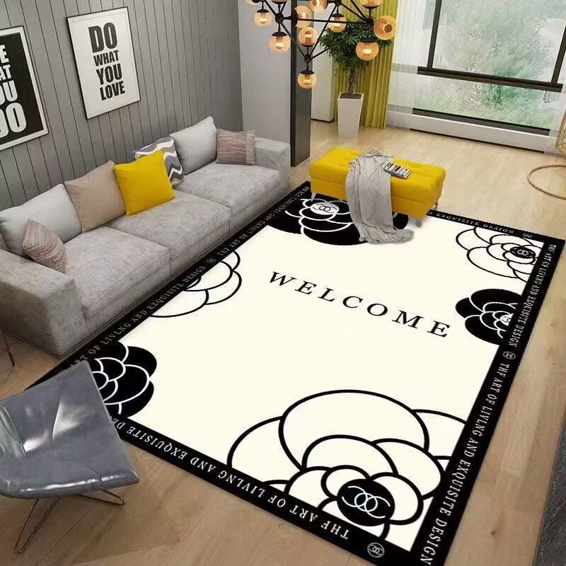 Premium Velvet Versatile Rug for Bedroom & Living Room Item NO.:HF-HP005