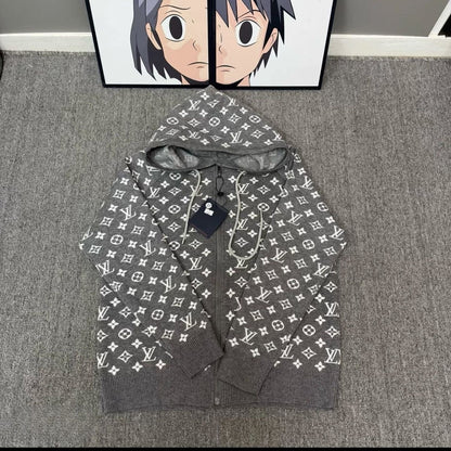 LV New High-End Hooded Knit Sweater Item NO.:HF-CT008