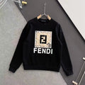 FENDI Unisex Printed Loose Heavyweight Hoodie Item NO.:HF-CT010