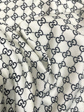 GG Twilled Stretch Designer Fabric for Apparel & Accessories