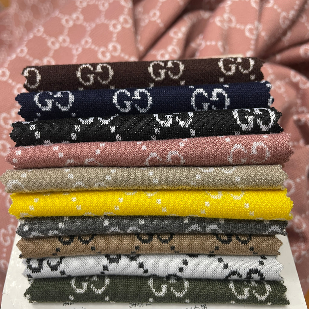 GG Knitted jacquard stretch fabric Pattern NO.:GG-F047