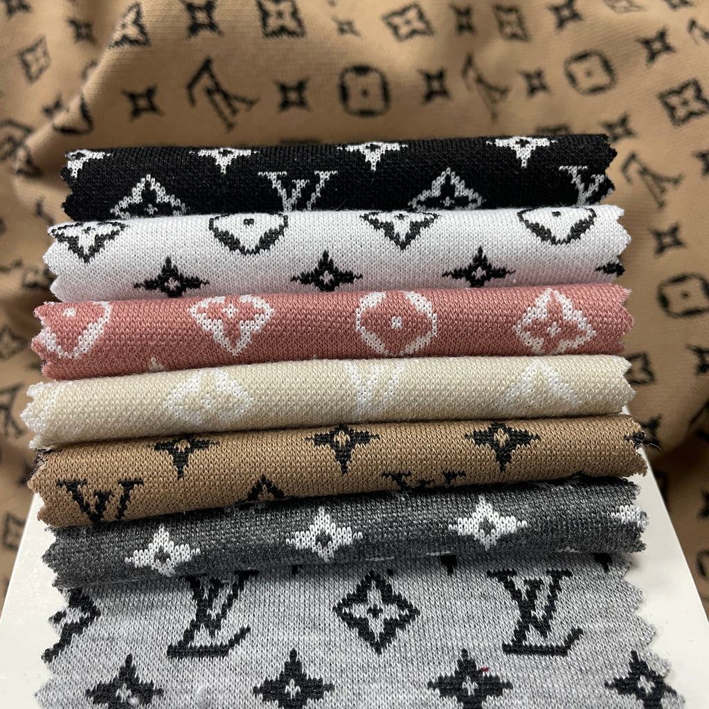 LV Knitted jacquard stretch fabric Pattern NO.:LV-F141