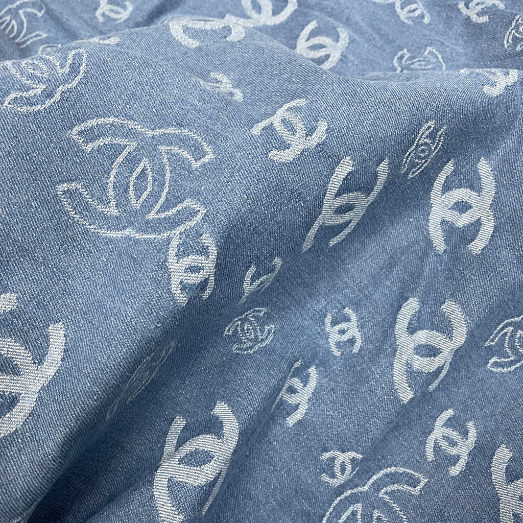 Selected Quality Light Blue CC Denim Washed Fabrics