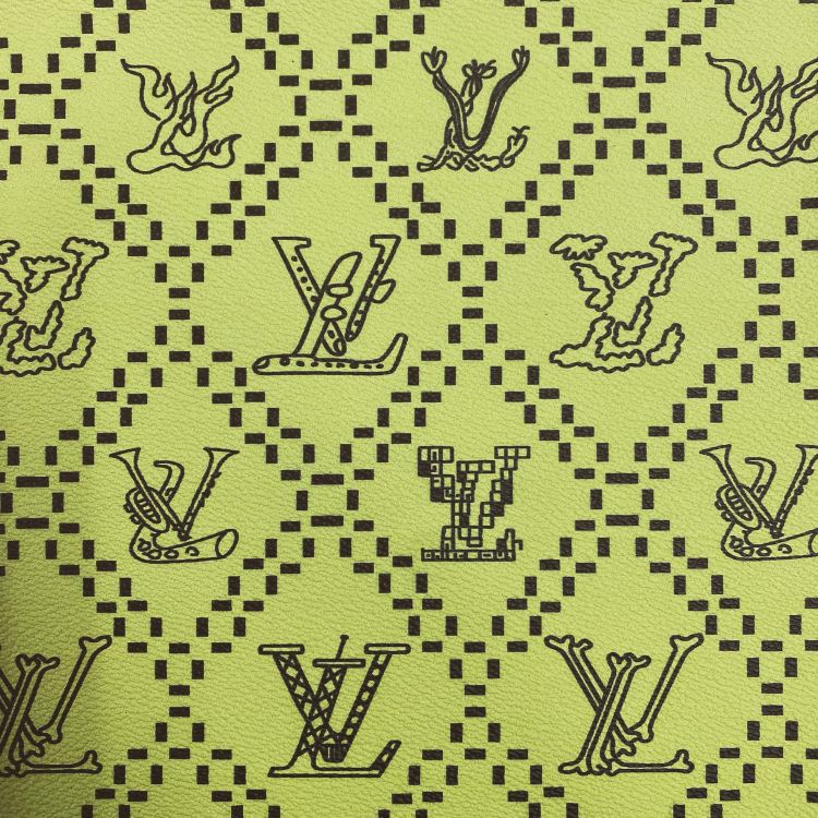 Premium Quality LV Embossed Leather Design Pattern NO. : LV-228 – Hype  Fabrix