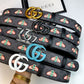 Classical Gucci Bee Print GG Buckle Leather Belt   ITEM NO.: CS-BT042