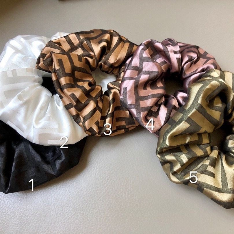 Multicolor FF Fendi Hair Scrunchies ITEM NO.: HF-HD016
