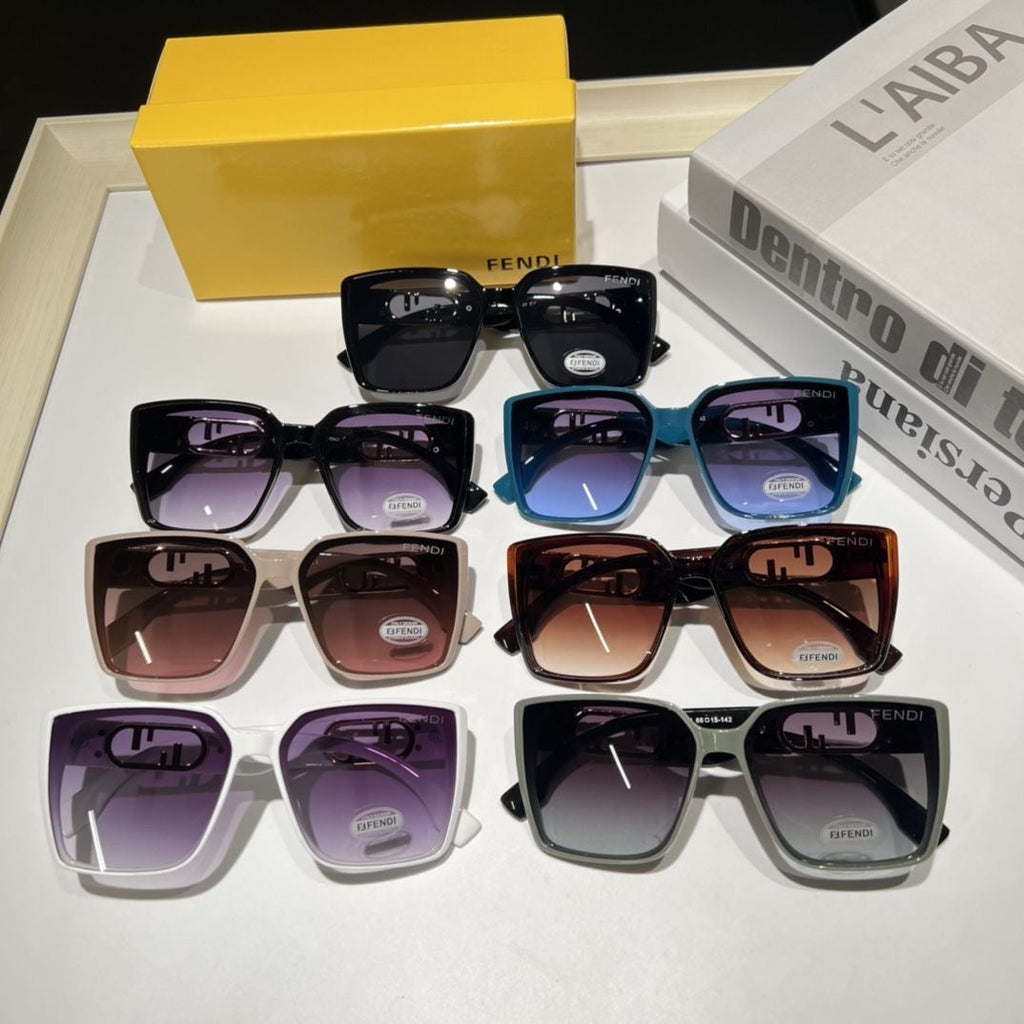 Multicolor Fendi FF Sunglasses  ITEM NO.: HF-SG025