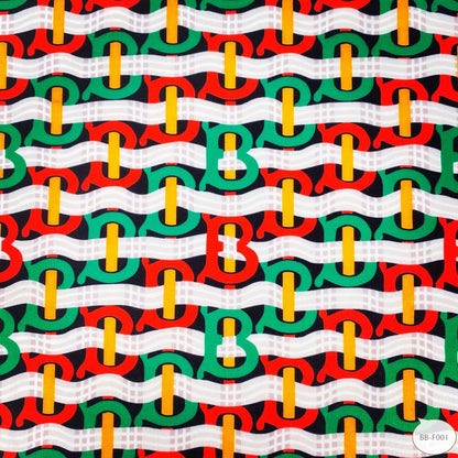 Designer inspired Burberry Pattern digital printed spandex knitted fabrics
