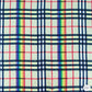 Designer inspired Burberry Pattern digital printed silky satin fabrics