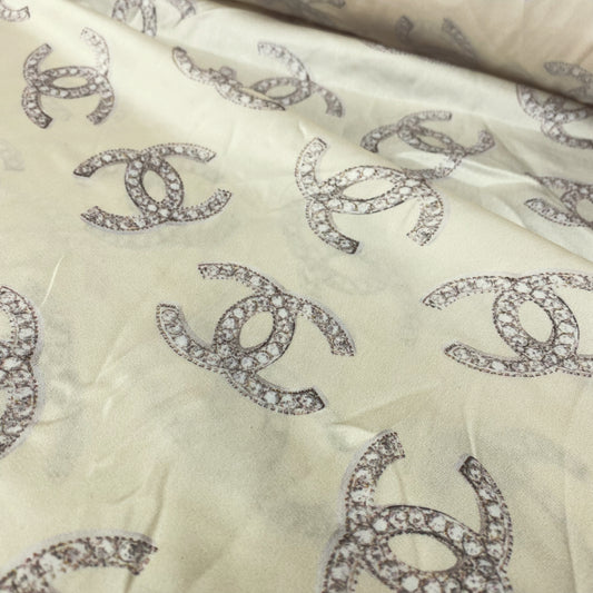 Selected Quality CC Silky Satin Fabric Design Pattern NO. : CC-F010