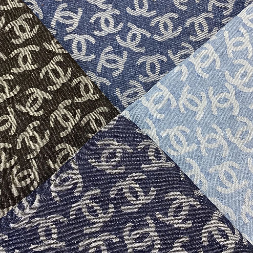 Selected Quality Chanel Denim Washed Fabrics