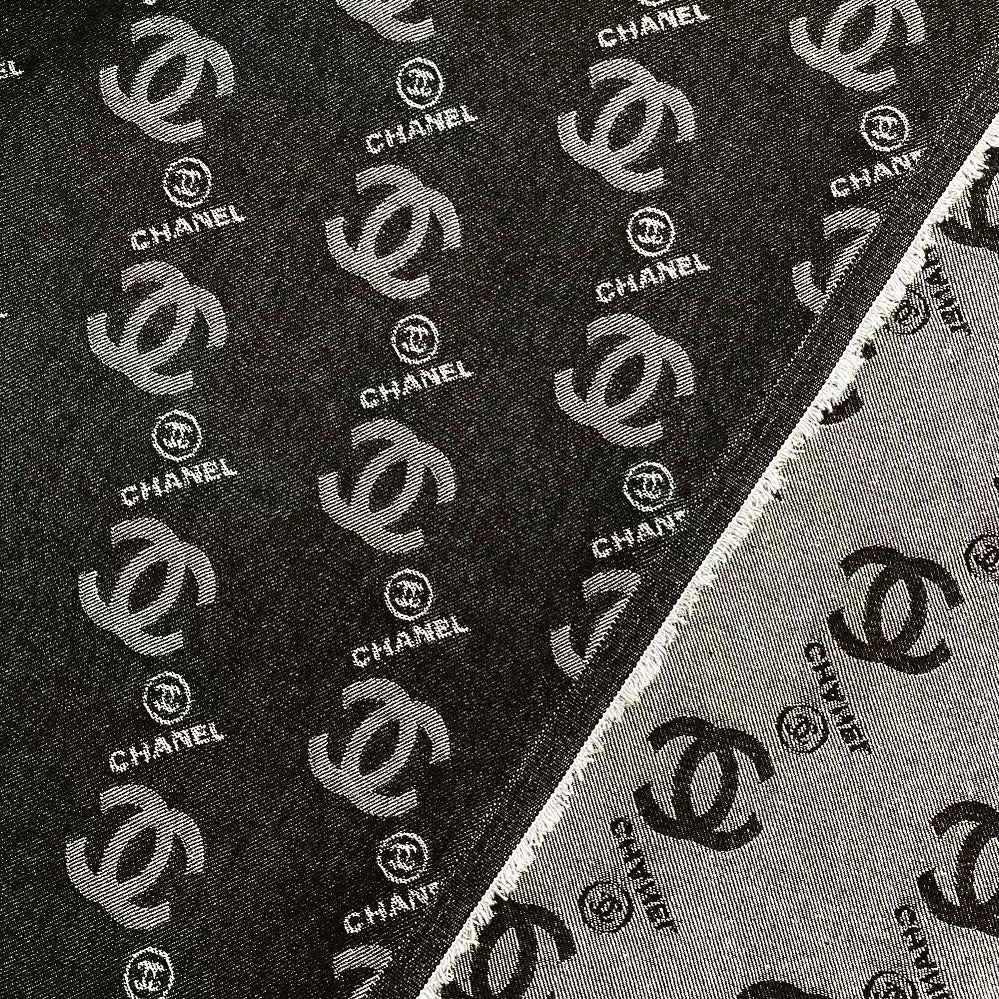 Selected Quality CC Logo Denim Washed Fabrics