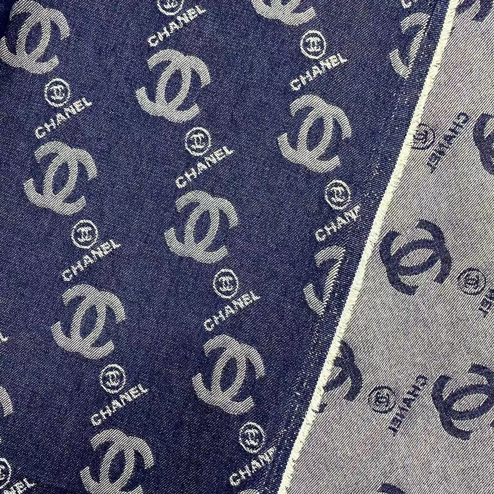 Selected Quality CC Logo Denim Washed Fabrics