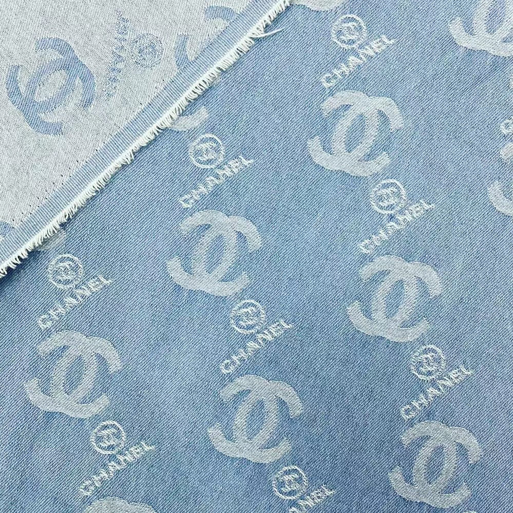 Selected Quality CC Logo Denim Washed Fabrics