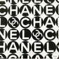 Designer inspired Chanel Pattern digital printed four way spandex fabrics