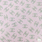 Designer inspired Chanel Pattern digital printed four way spandex fabrics