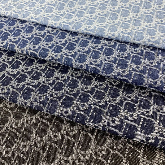 Selected Quality Dior Denim Washed Fabrics