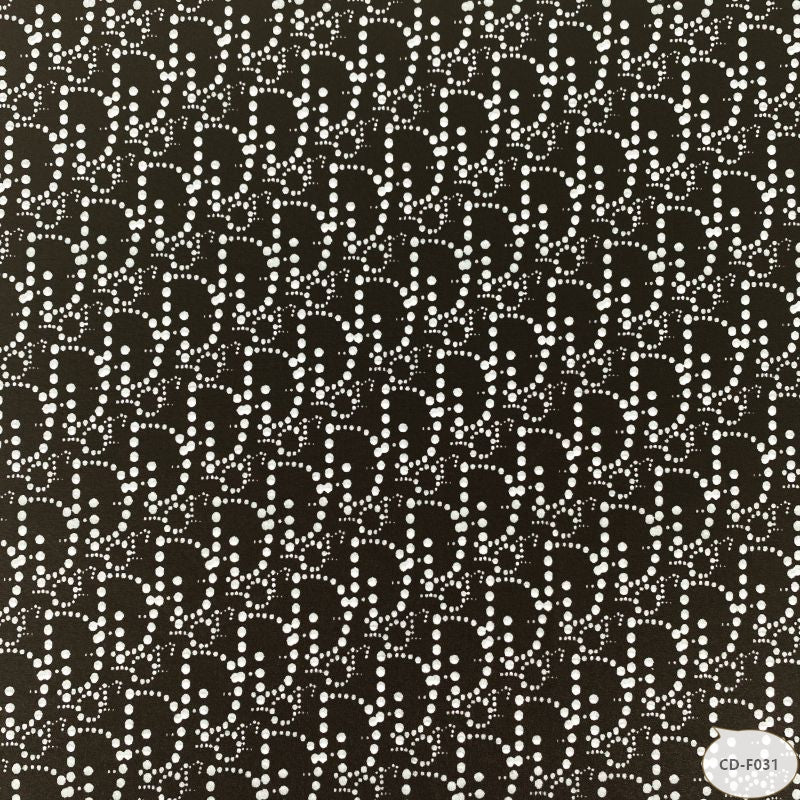 Designer inspired Dior Pattern digital printed four way spandex fabrics