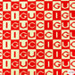 Designer inspired Gucci Pattern digital printed four way spandex fabrics
