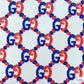 Designer inspired Gucci Pattern digital printed four way spandex fabrics