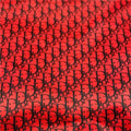 Designer inspired Dior Pattern digital printed Satin Fabric CD-F046