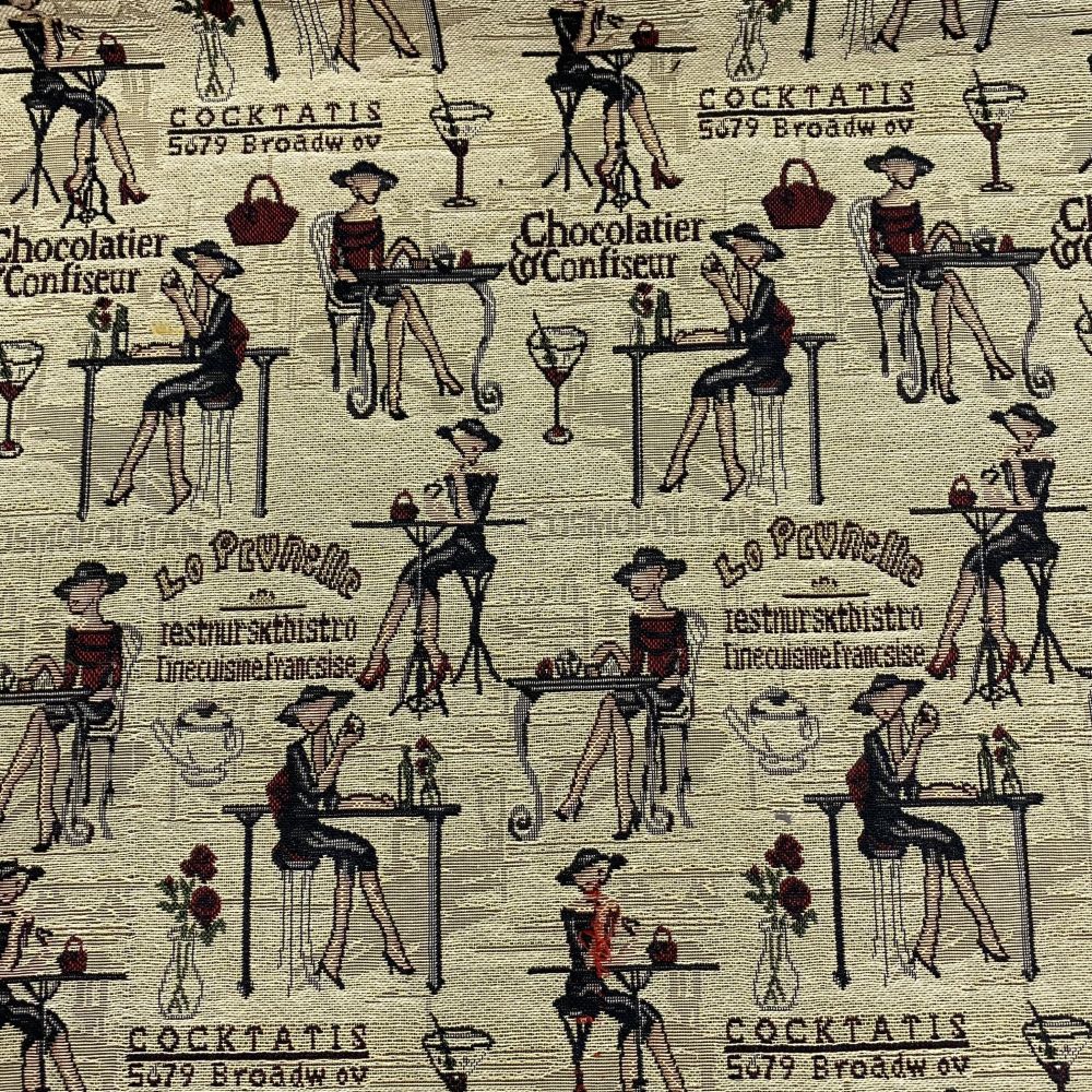 Charms Decorative Custom Craft Jacquard Fabric Pattern NO.:  CF-060