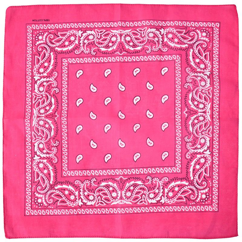 Charms Decorative Custom Craft Cotton Paisley Bandana Item NO.: ACC-004
