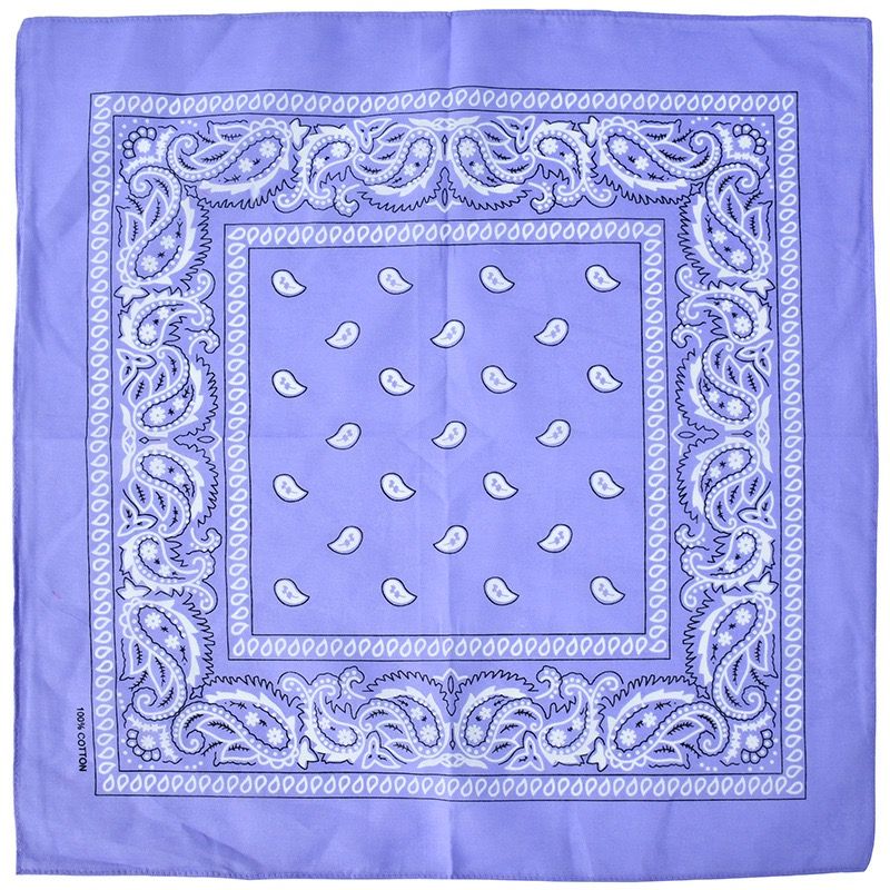 Charms Decorative Custom Craft Cotton Paisley Bandana Item NO.: ACC-004