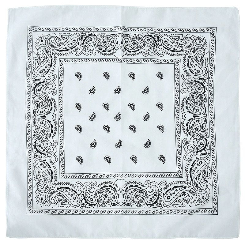 Charms Decorative Custom Craft Cotton Paisley Bandana Item NO.: ACC-004