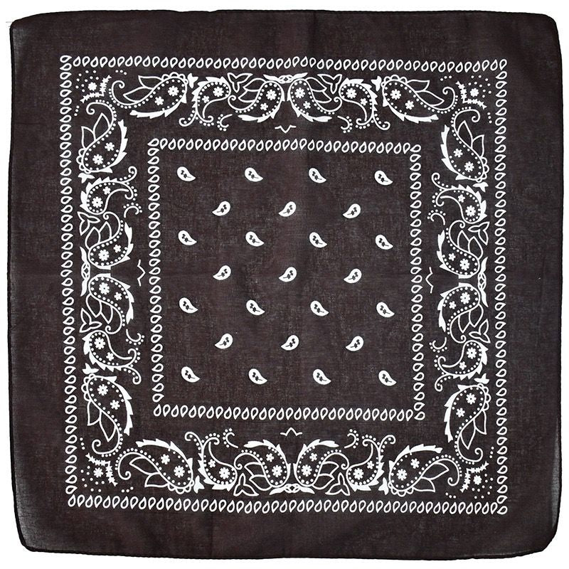 Charms Decorative Custom Craft Cotton Paisley Bandana Item NO.: ACC-004