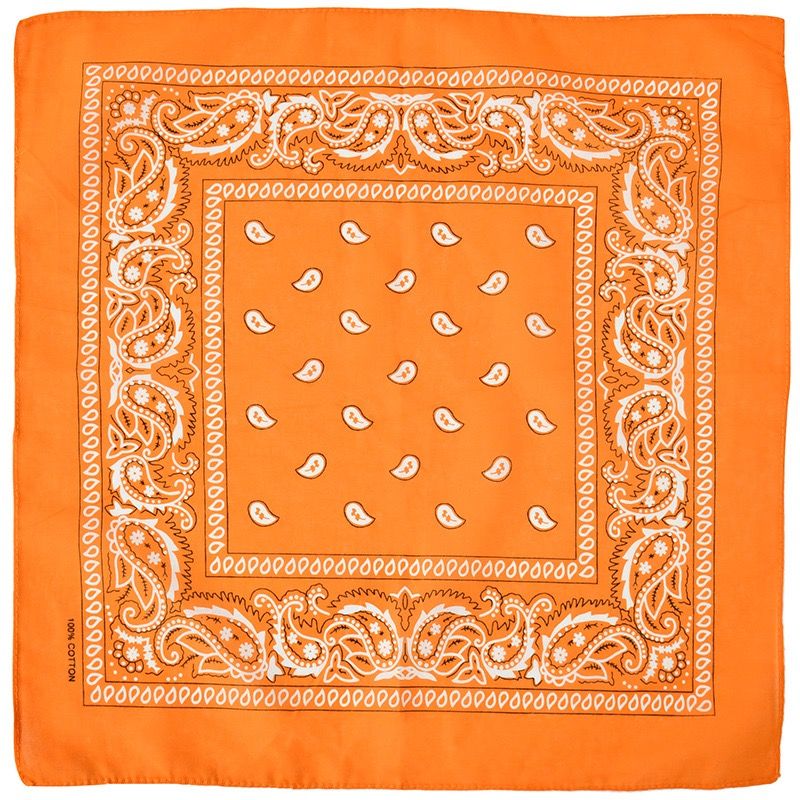 Charms Decorative Custom Craft Cotton Paisley Bandana Item NO.: ACC-004