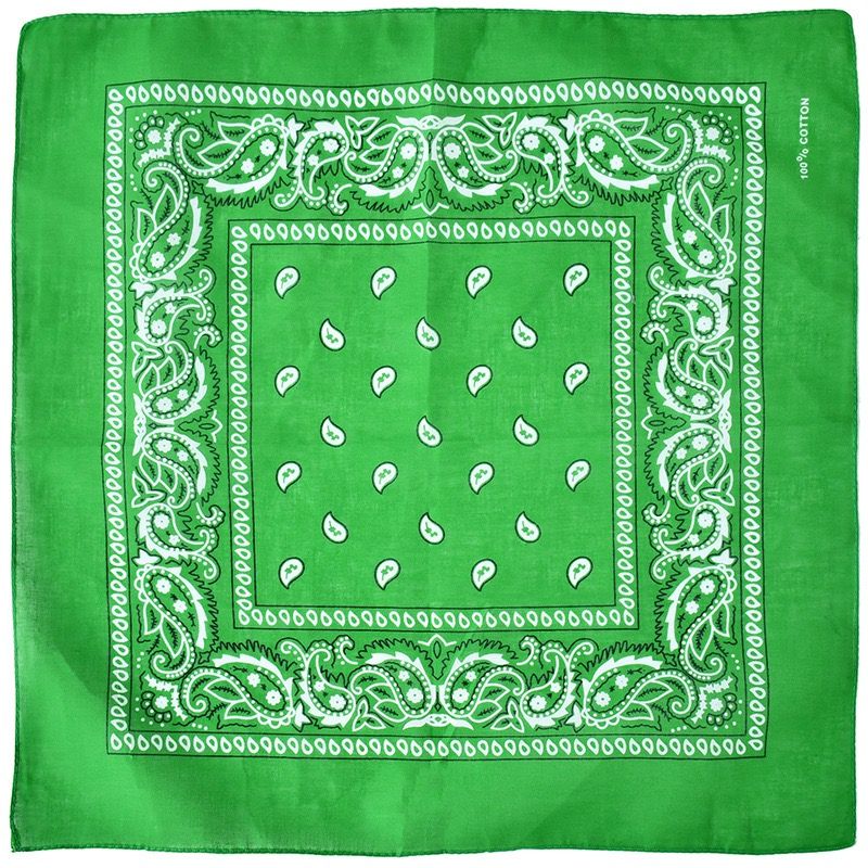 Charms Decorative Custom Craft Cotton Paisley Bandana Item NO.: ACC-004