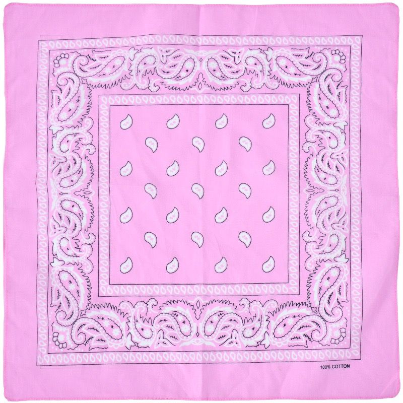 Charms Decorative Custom Craft Cotton Paisley Bandana Item NO.: ACC-004