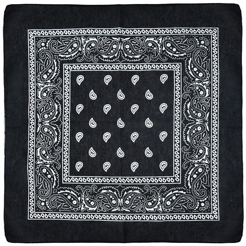 Charms Decorative Custom Craft Cotton Paisley Bandana Item NO.: ACC-004