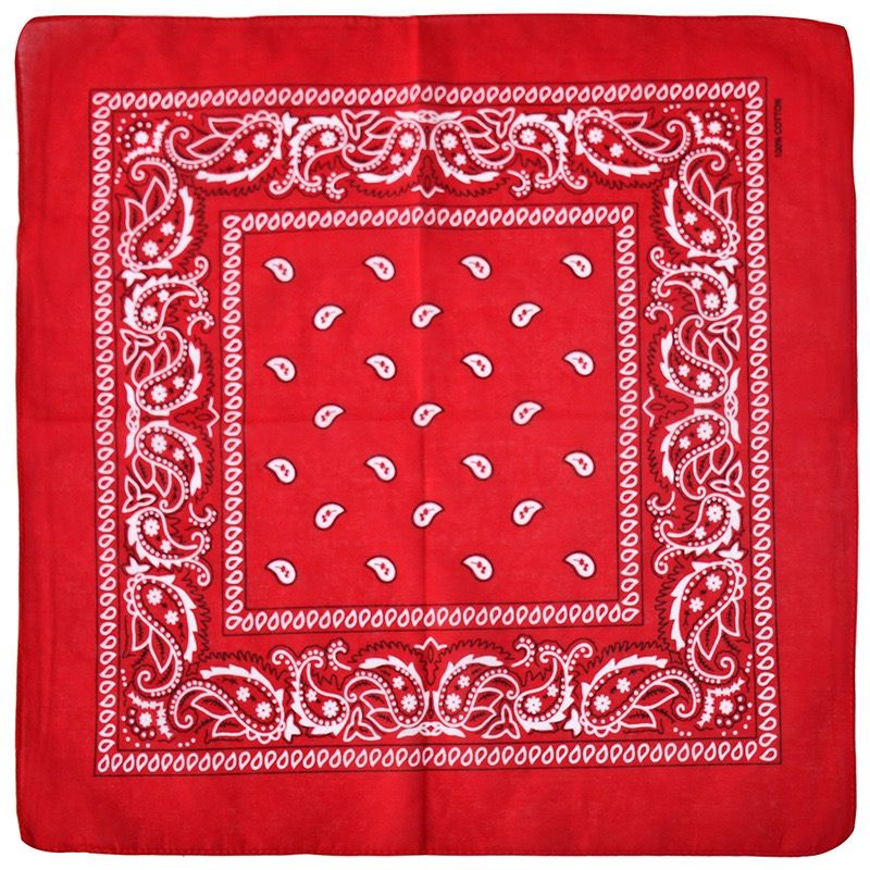 Charms Decorative Custom Craft Cotton Paisley Bandana Item NO.: ACC-004