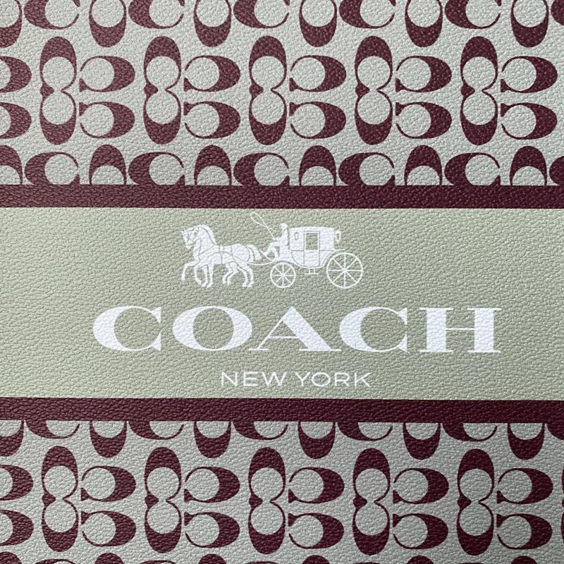 Coach Pattern Wallpaper Coach — Bouquet Creations Distributor