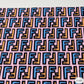 Designer inspired Fendi Pattern digital printed spandex knitted fabrics