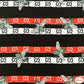 Designer inspired Gucci Pattern digital printed silky satin fabrics