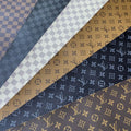 Bundle Sale: 6 Colors Group of Classic LV Pattern Leathers