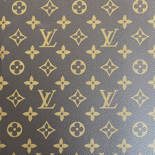 Louis Vuitton Inspired fabric by the yard Louis vuitton fabric black Lv  Inspired fabric by the yard