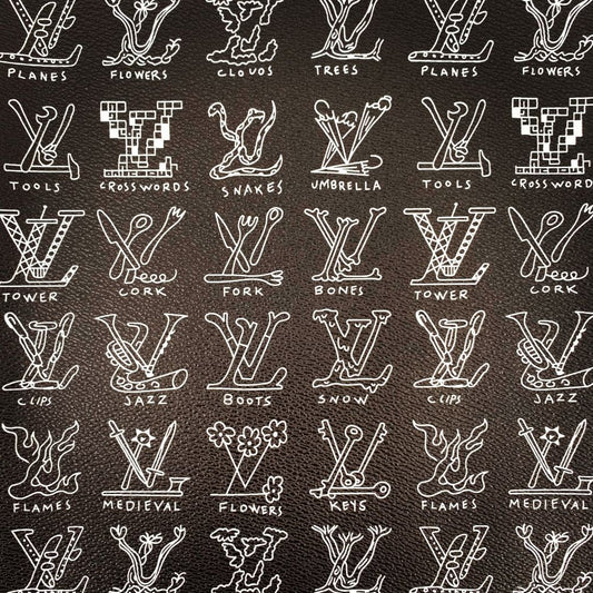 Premium Quality Leather Design Pattern NO. : LV-128