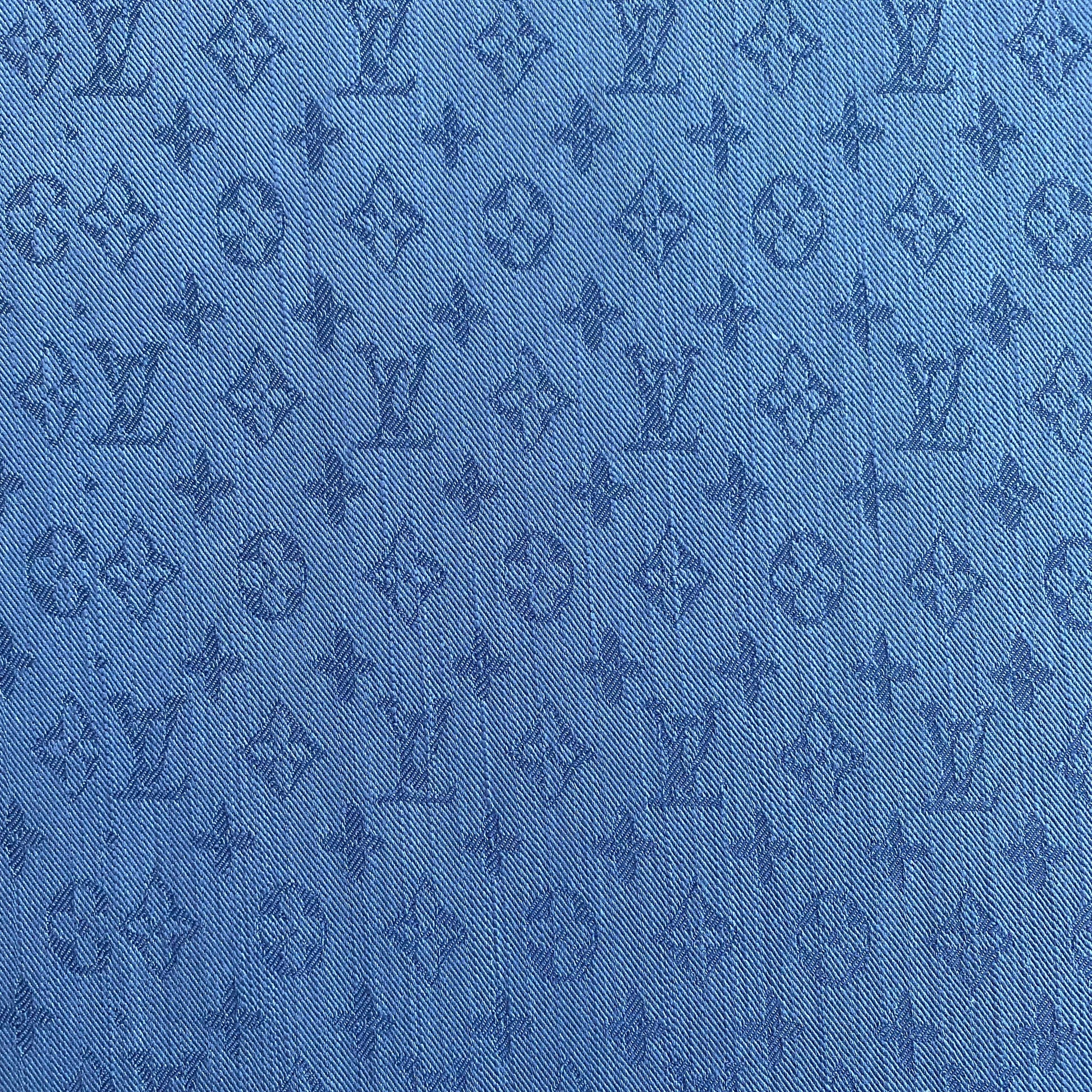 Louis Vuitton on X: A distinctive pattern. For #LVFW20, an exclusive blue  denim color enriches the signature SINCE 1854 jacquard collection. Discover  #NicolasGhesquiere's current #LouisVuitton collection at